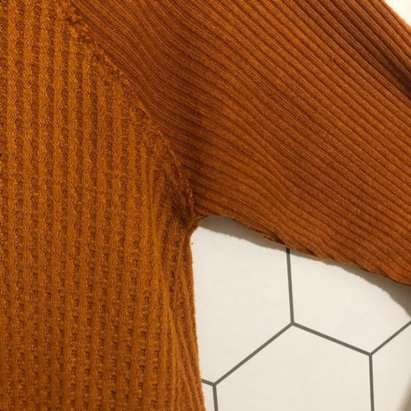Maeve | Burnt Orange Thermal | Anthropologie - Picture 4 of 6